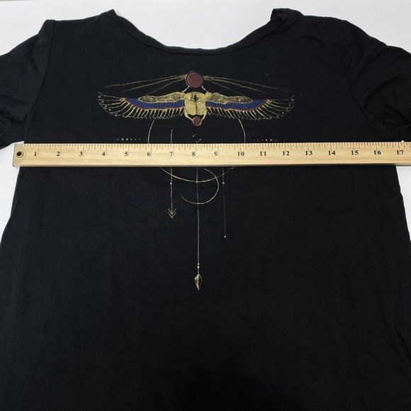 Women’s Graphic Egyptian Bird Design T-Shirt Neoclassics Tee New Size XS - Picture 8 of 10